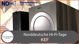 NORDDEUTSCHE HIFITAGE 2024  KEF  THOMAS ELECTRONIC Hamburg [upl. by Laurance409]