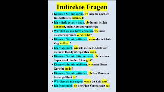 indirekte Fragen [upl. by Gemini]