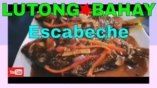 THE TASTIEST FISH ESCABECHE PAANO MAGLUTO NG ESCABECHE ESCABECHE LUTONG BAHAY [upl. by Summons]