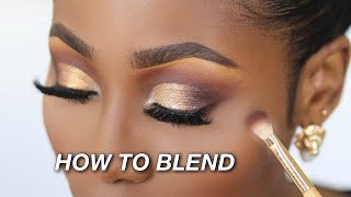 HOW TO APPLY EYESHADOW FOR BEGINNERS  DETAILED amp CLOSE UP  BEGINNER FRIENDLY [upl. by Roland]