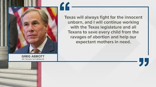 Governor Greg Abbott Beto ORourke react to Supreme Court overturning Roe v Wade [upl. by Ahsit451]