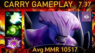 ⭐ 737 Faceless Void KDA  36 KP  71 New patch Carry Gameplay  Dota 2 Top MMR [upl. by Ynohtnaed771]