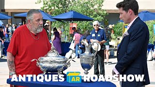 Best Moment Victorian Silver Tureen amp Ewer  ANTIQUES ROADSHOW  PBS [upl. by Boswell]