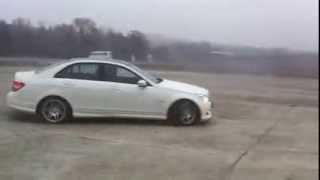 Mercedes C180 AMG Drift Show [upl. by Yruoc]