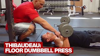 Floor Dumbbell Press [upl. by Eenattirb]