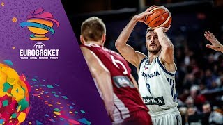 Slovenia v Latvia  Full Game  QuarterFinal  FIBA EuroBasket 2017 [upl. by Rebel]