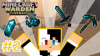 ผมคราฟอาวุธใหม่ลุยทะเลทรายตบWardenไร้ขน  Minecraft Warden Dimension [upl. by Dirgis771]