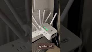 Wireless repeater setup wifi homenetwork internet repeaters tech gaming [upl. by Akinohs]