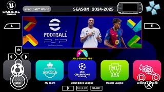 eFootball 2025 PSP Chelito19  PES 2025 PSP C19 ISO No Savedata amp No Textures Graphics 4K [upl. by Eleonore]