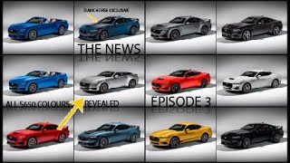 The News  Episode 3  Gull Wing Doors Shelby Mach E and Mustang Colours [upl. by Gans]