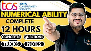 Complete TCS Numerical Ability Preparation in One Video  TCS NQT Preparation  TCS Smart Hiring [upl. by Enicar495]