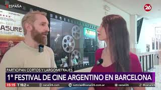 Festival de cine argentino en Barcelona [upl. by Kartis530]