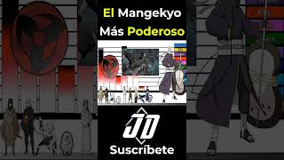 🍥Niveles de Poder del MANGEKYO SHARINGAN MAS PODEROSO 🔥 Shorts  JD Sensei [upl. by Macur]