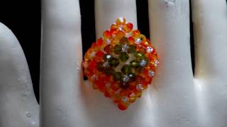 Bague ORANGE  myperlacom [upl. by Greenleaf]