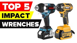 Top 5 Best Cordless Impact Wrenches for Automotive Work in 2023 [upl. by Jammie]