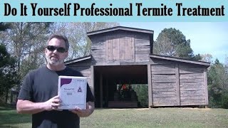 DIY Professional Termite Treatment  Fipronil  Termidor  Taurus SC [upl. by Chaille]