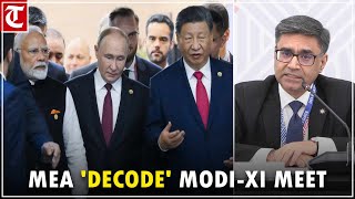 PM Modi Xi endorse patrolling pact instruct resumption of Special Representatives talks [upl. by Brosine]