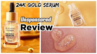 Pilgrim 24K Gold Face Serum Review unsponsored honestreview glowupwitharchna [upl. by Loralyn]