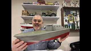 Building a radio controlled torpedo boat  the SLEC KD Perkasa Part 3 [upl. by Ellmyer404]