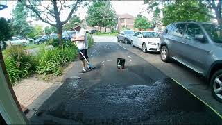 Driveway Sealing 2024 Pt 3 [upl. by Terces]