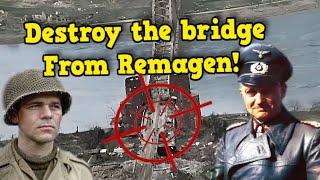 The Fall of the Remagen Bridge on the Rhine 1945  The Great Catastrophe on the Western Front [upl. by Atiekram733]