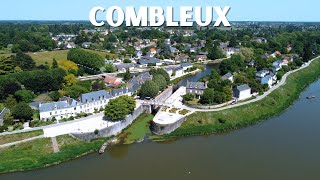 Combleux  Loire Valley  4K Drone Scenic Film [upl. by Nahem]