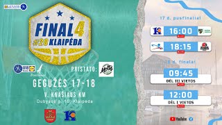 LIDLMKL U18 A div merginų bronzinis finalas  Kauno KM „Žalgiris“ – Panevėžio SCRSSG [upl. by Guthrey]