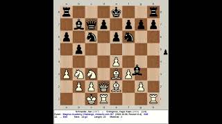 Schnaider Ilan vs Erdogmus Yagiz Kaan  Magnus Academy Challenge 2022 chess24 com [upl. by Shimberg]