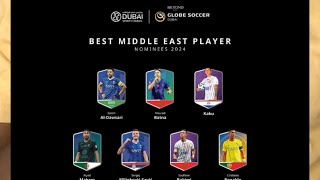 GLOBE SOCCER BEST MEN’S MIDDLE EAST PLAYER RONALDO SHOULD NOT WIN IT [upl. by Soisatsana]