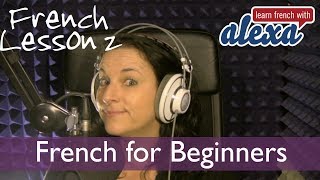 Learn French With Alexa Polidoro Free French Lesson 2 [upl. by Atinahs684]