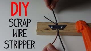 Simple DIY Wire Stripper for Scrapping [upl. by Ketchan249]