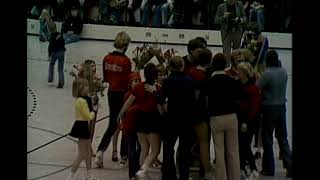 19761977 Korfbal zaalfinale LUTO  Allen Weerbaar [upl. by Anihpesoj]