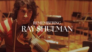 Remembering Raymond Shulman [upl. by Ahsoet]