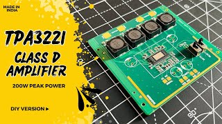 TPA3221 CLASS D Amplifier Assembled board from JLCPCB [upl. by Anaidirib]