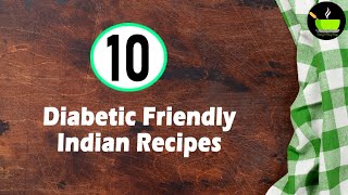 10 Healthy Diabetic Breakfast Recipes  Diabetes Friendly Indian Recipes  Recipes for diabetes [upl. by Bekha]