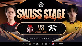 FIL M6 Swiss Stage Day 4  BTK vs FNOP Game 1 [upl. by Spanos]