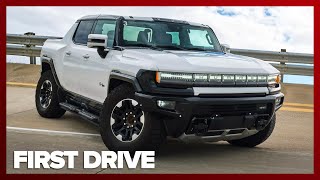 GMC Hummer EV FIRST DRIVE REVIEW [upl. by Seravaj]