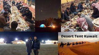 Kuwait Desert 🏜 Tent ⛺ Campingmy first experience I love Kuwait 🇰🇼 ♥ [upl. by Isabelle]