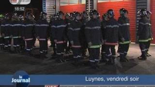 Les pompiers dIndreetLoire endeuillés [upl. by Ada268]