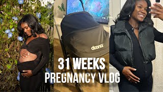 31 Weeks Pregnancy Vlog  Preparing for Baby  Maternity Leave and NESTING [upl. by Assennej606]