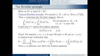 Minimization of totalvariation and area functionals with measure data [upl. by Hartill]