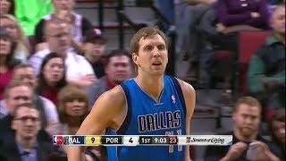 Dirk Nowitzki Full Highlights at Trail Blazers 20131207  30 Points 7 AST Clutch [upl. by Lorin]