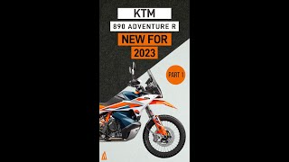 NEW for 2023 l KTM 890 adventure r [upl. by Alsi]