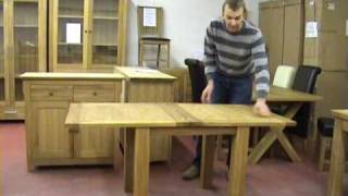 Flip Top Oak Dining Table [upl. by Chilson]