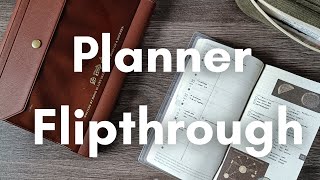 October Planner and Journal Flipthrough  Hobonichi and Take a Note [upl. by Merilee189]