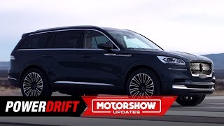 2019 Lincoln Aviator  Just lacks wings  2018 LA Auto Show  PowerDrift [upl. by Edva184]