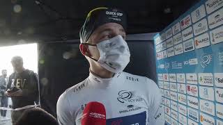 Remco Evenepoel  Interview at the finish  Volta a la Comunitat Valenciana 2022  Stage 3 [upl. by Tram]