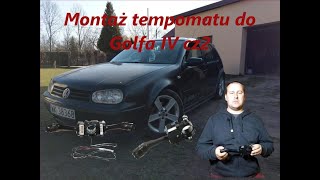 Montaż tempomatu do Golfa IV cz2 [upl. by Hannus]