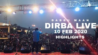 Babbu Maan Dirba Live Performance 2020  HD [upl. by Ifill]