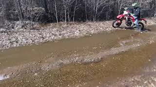 2 CRF450Ls having fun [upl. by Rahcir983]